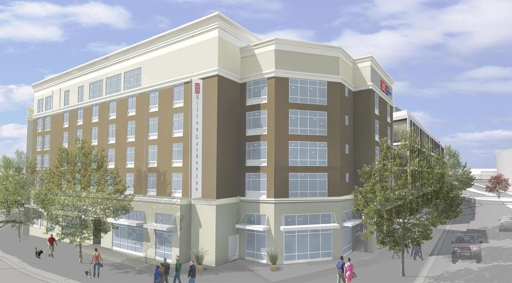 Hilton Garden Inn Asheville Downtown Ngoại thất bức ảnh